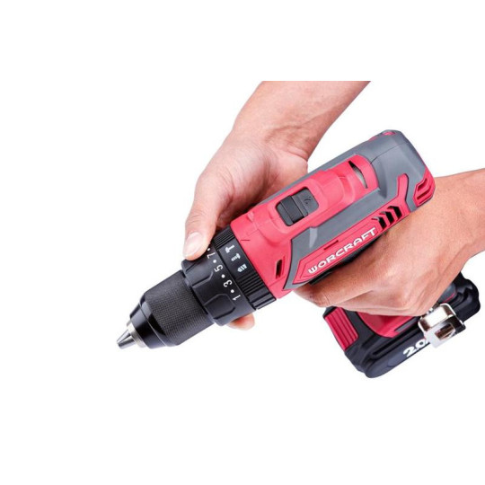 Screwdriver Worcraft CD-20LiH, 20V, 2x Li-ion 2.0Ah