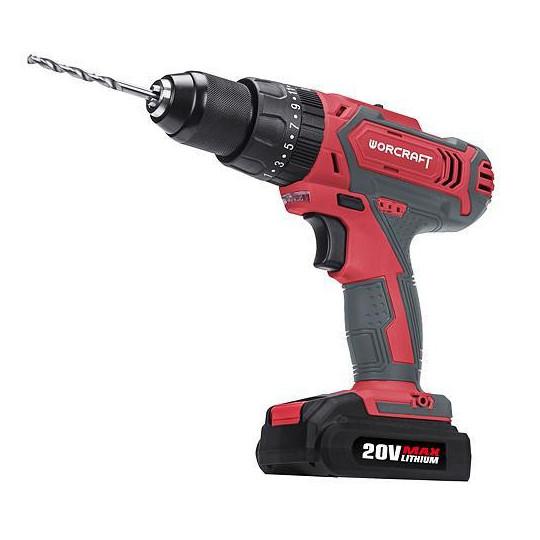 Screwdriver Worcraft CD-20LiH, 20V, 2x Li-ion 2.0Ah
