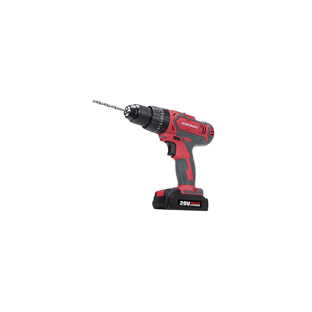 Screwdriver Worcraft CD-20LiH, 20V, 2x Li-ion 2.0Ah