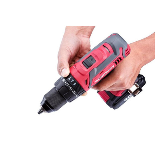 Screwdriver Worcraft CD-20LiH, 20V, 2x Li-ion 2.0Ah