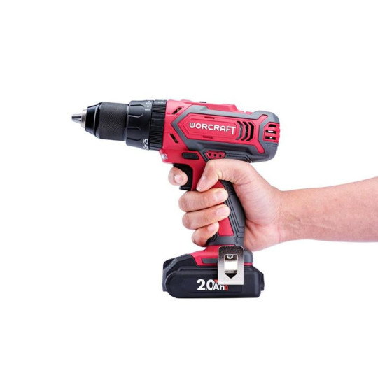 Screwdriver Worcraft CD-20LiH, 20V, 2x Li-ion 2.0Ah