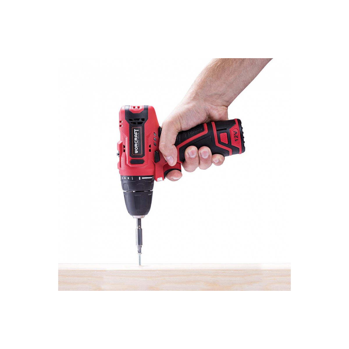 Scu screwdriver Worcraft CD-12LiA, 2xLi-ion 1.3Ah, cutie