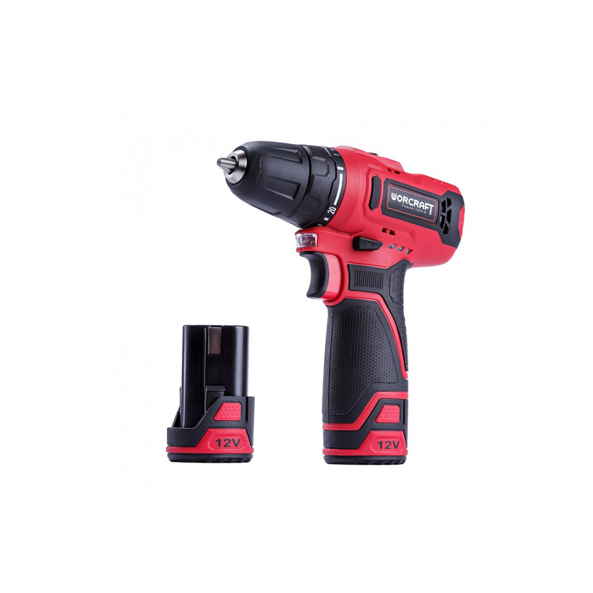 Scu screwdriver Worcraft CD-12LiA, 2xLi-ion 1.3Ah, cutie