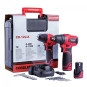 Scu screwdriver Worcraft CD-12LiA, 2xLi-ion 1.3Ah, cutie
