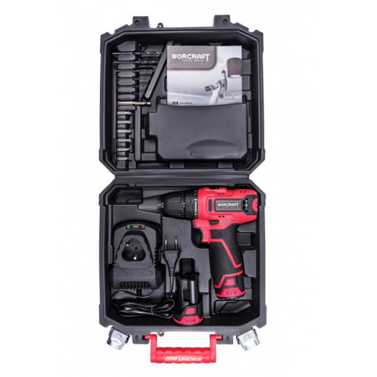 Scu screwdriver Worcraft CD-12LiA, 2xLi-ion 1.3Ah, cutie