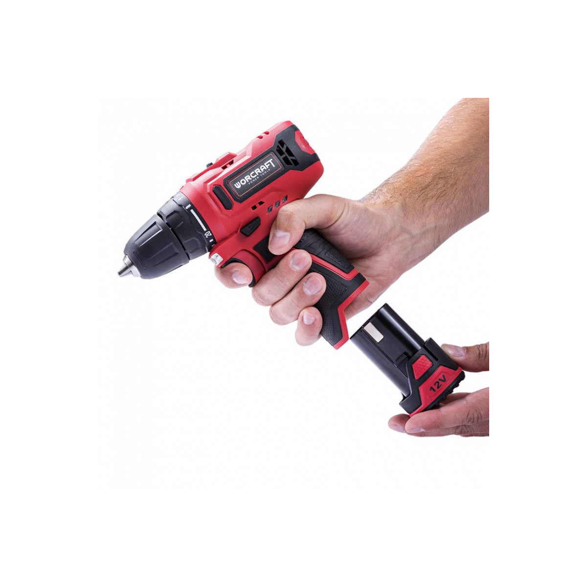 Scu screwdriver Worcraft CD-12LiA, 2xLi-ion 1.3Ah, cutie