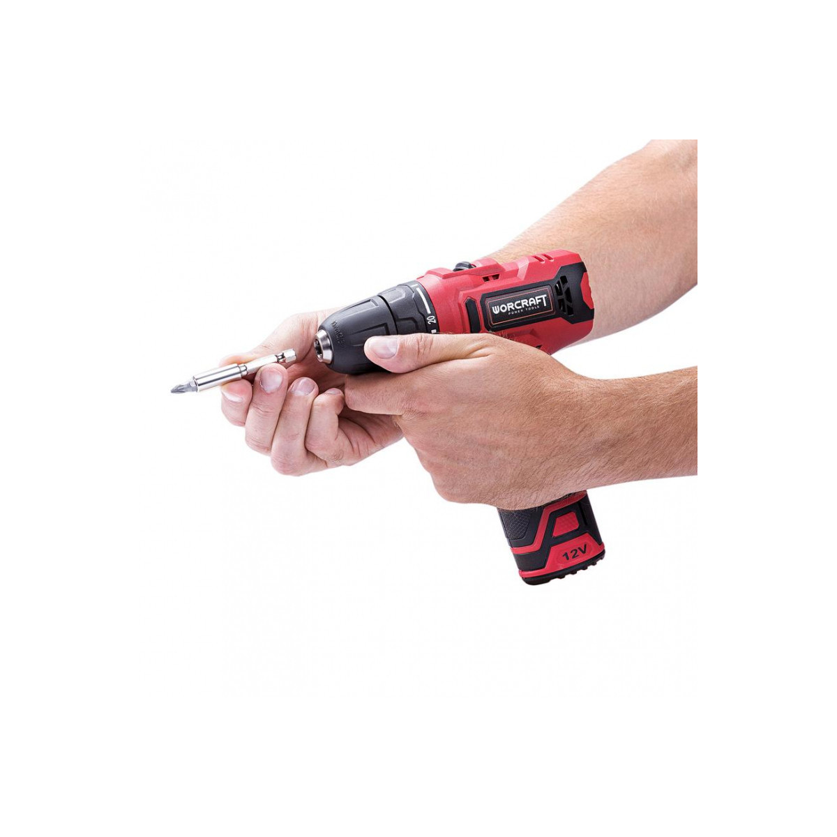 Scu screwdriver Worcraft CD-12LiA, 2xLi-ion 1.3Ah, cutie