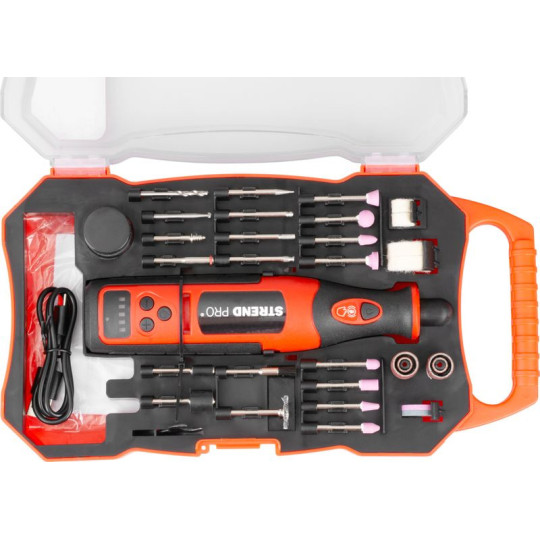 Mini brat bruscă, găurire și șlefuire cu accesorii, 8 V, 1500 mAh