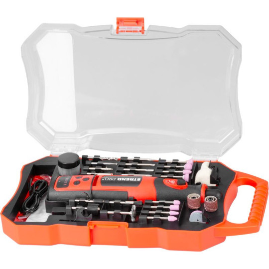 Mini brat bruscă, găurire și șlefuire cu accesorii, 8 V, 1500 mAh