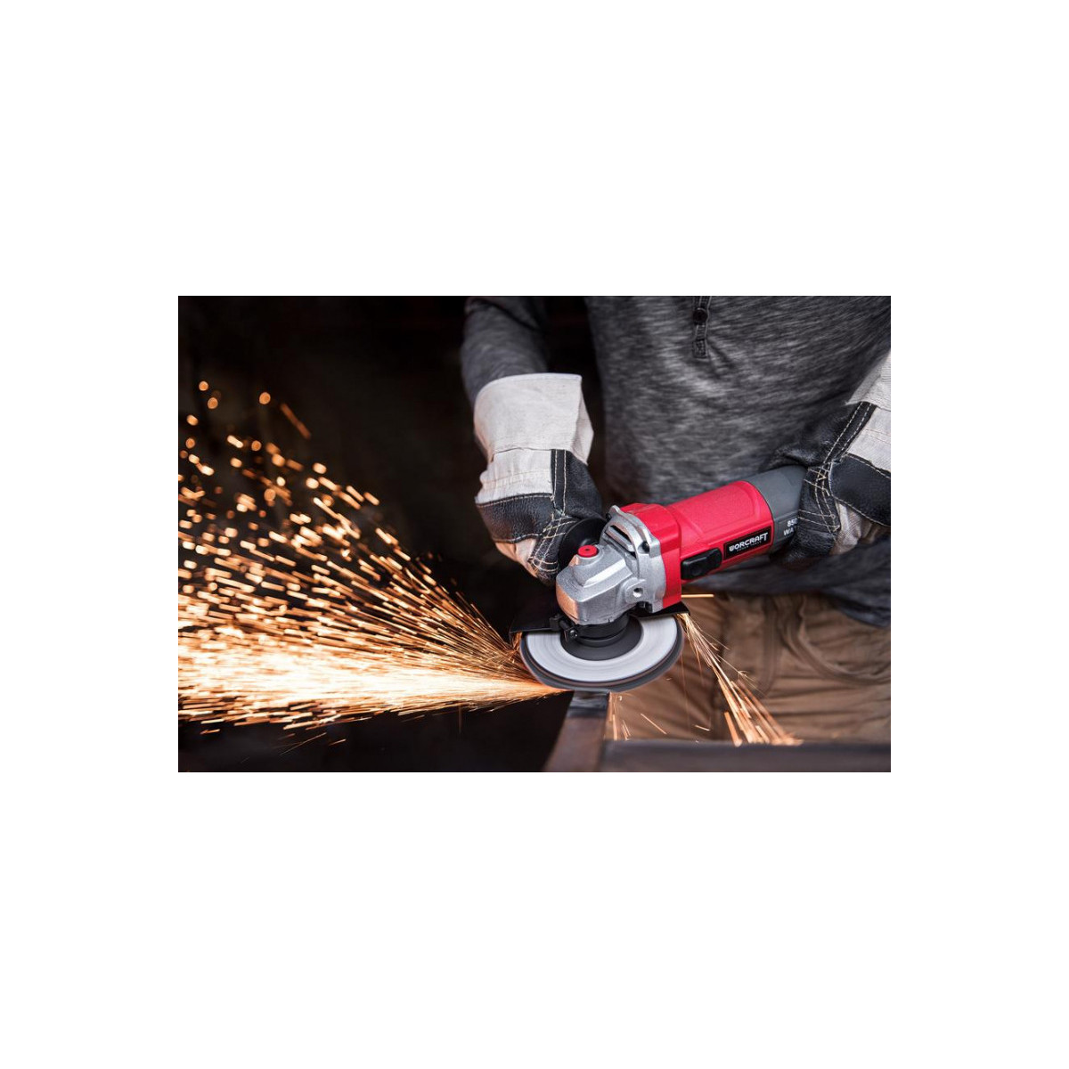 Măcinătoare unghiulară Worcraft AG08-125P, 710W, 125 mm, M14