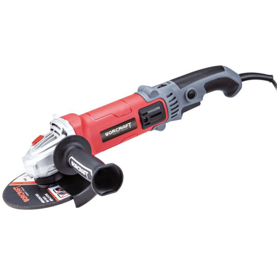 Brusca Worcraft AG14-150S, 1400W, 150 mm, M14, unghiulară, cu reglaj al turației