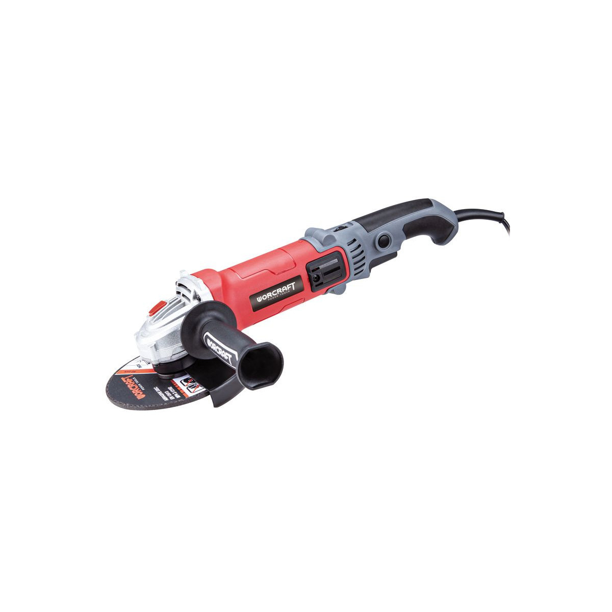 Brusca Worcraft AG14-150S, 1400W, 150 mm, M14, unghiulară, cu reglaj al turației