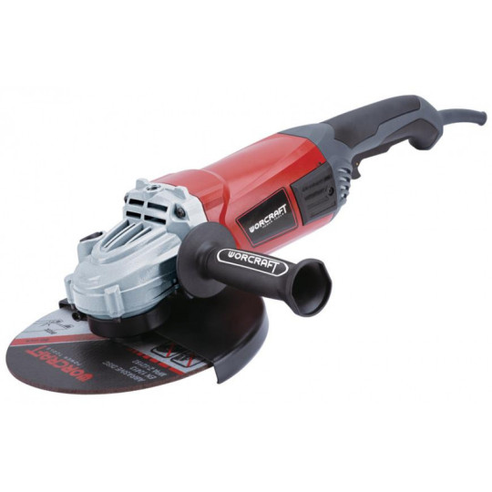 Br Grinder Worcraft AG24-230H, 2400W, 230 mm, unghiulară, SoftSTART, linie industrială