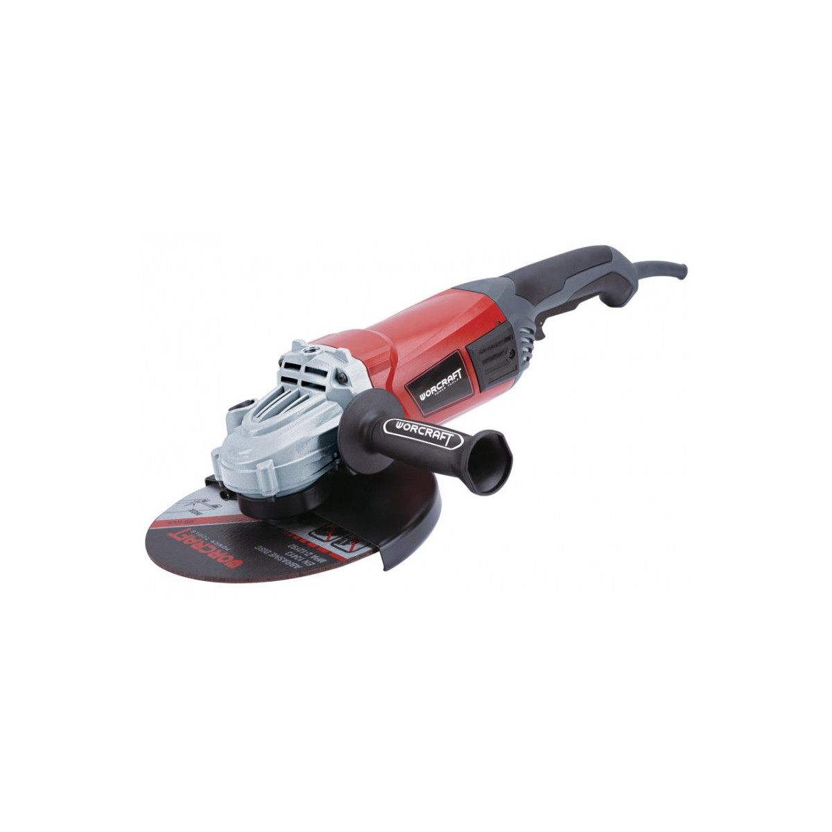 Br Grinder Worcraft AG24-230H, 2400W, 230 mm, unghiulară, SoftSTART, linie industrială