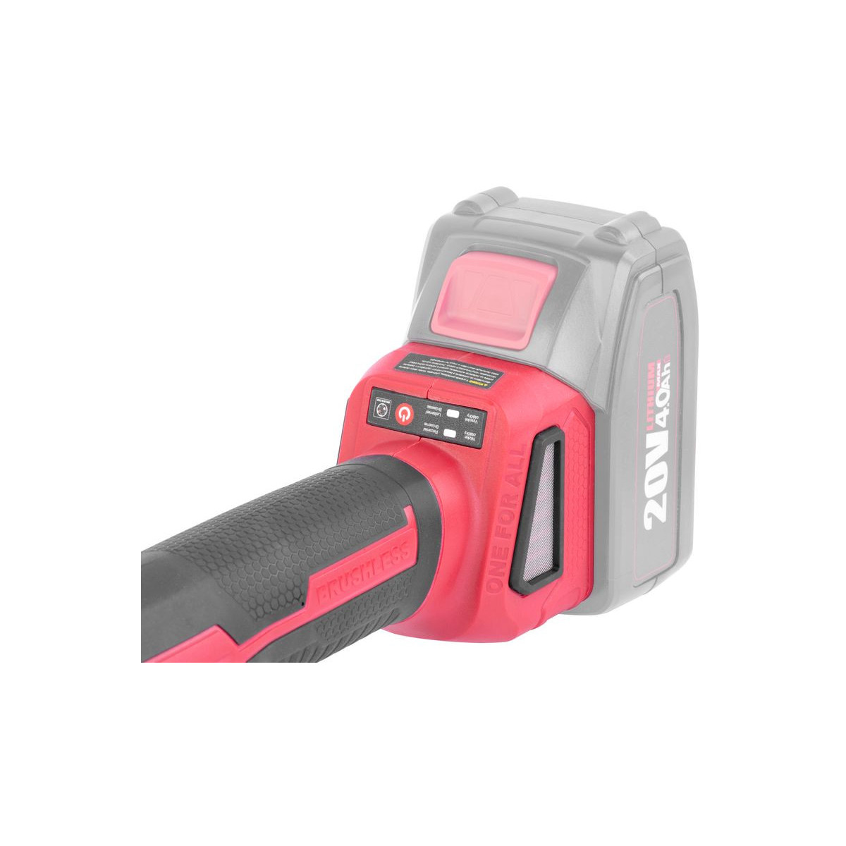 Brusca fără carbon Worcraft CAG-S20LiBH ShareSYS, 115 mm, unghiulară, 20V, Li-ion