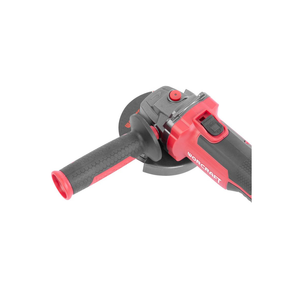 Brusca fără carbon Worcraft CAG-S20LiBS-125 ShareSYS, 125 mm, unghiulară, cu reglaj al turației, 20V Li-ion