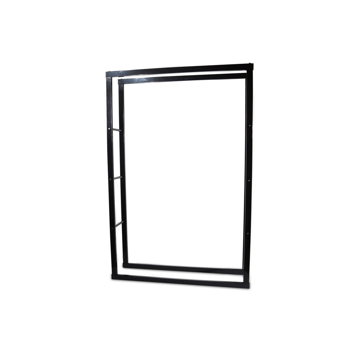 Oceľový stojan na drevo 100x25x150 cm