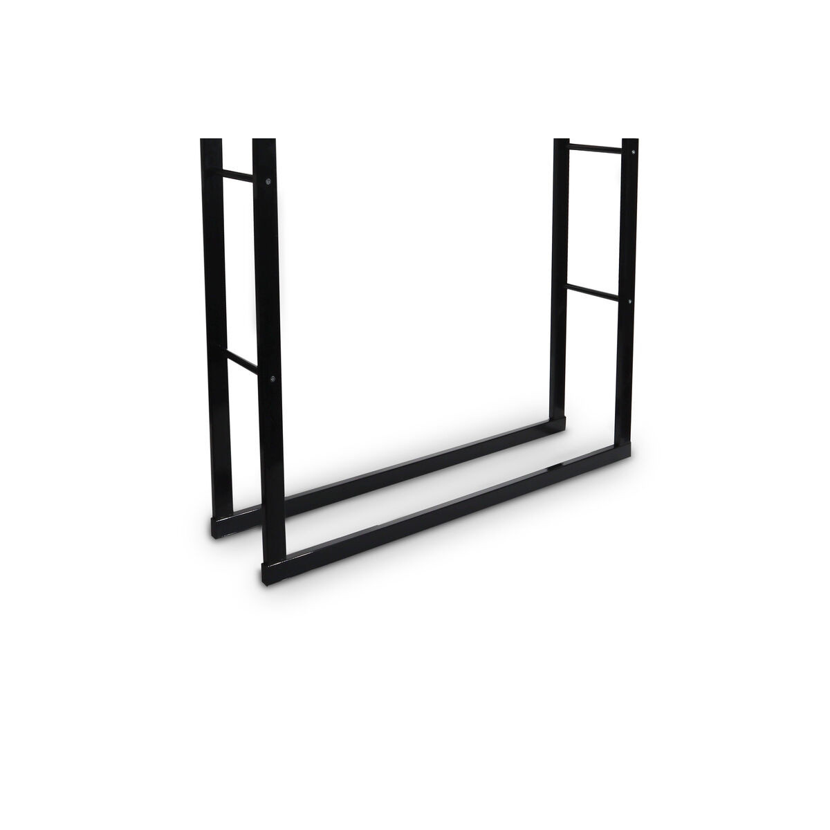 Oceľový stojan na drevo 100x25x150 cm