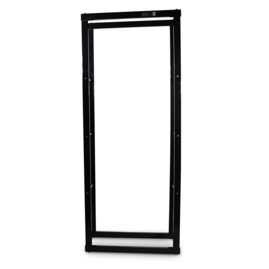 Stânduri de calitate pentru lemn de culoare neagră 60x25x150 cm