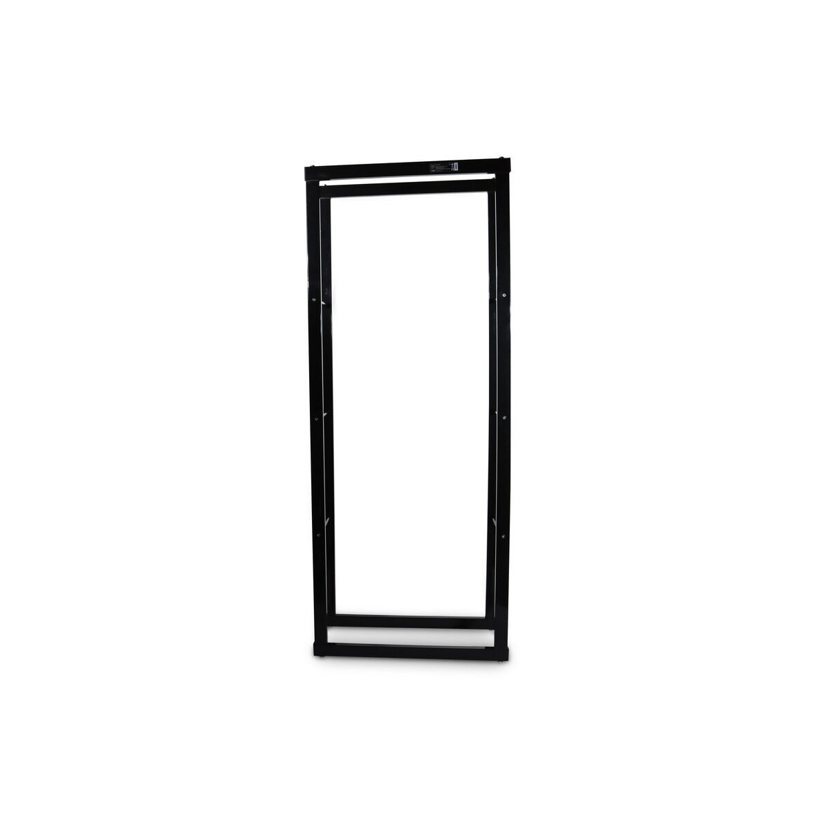 Stânduri de calitate pentru lemn de culoare neagră 60x25x150 cm