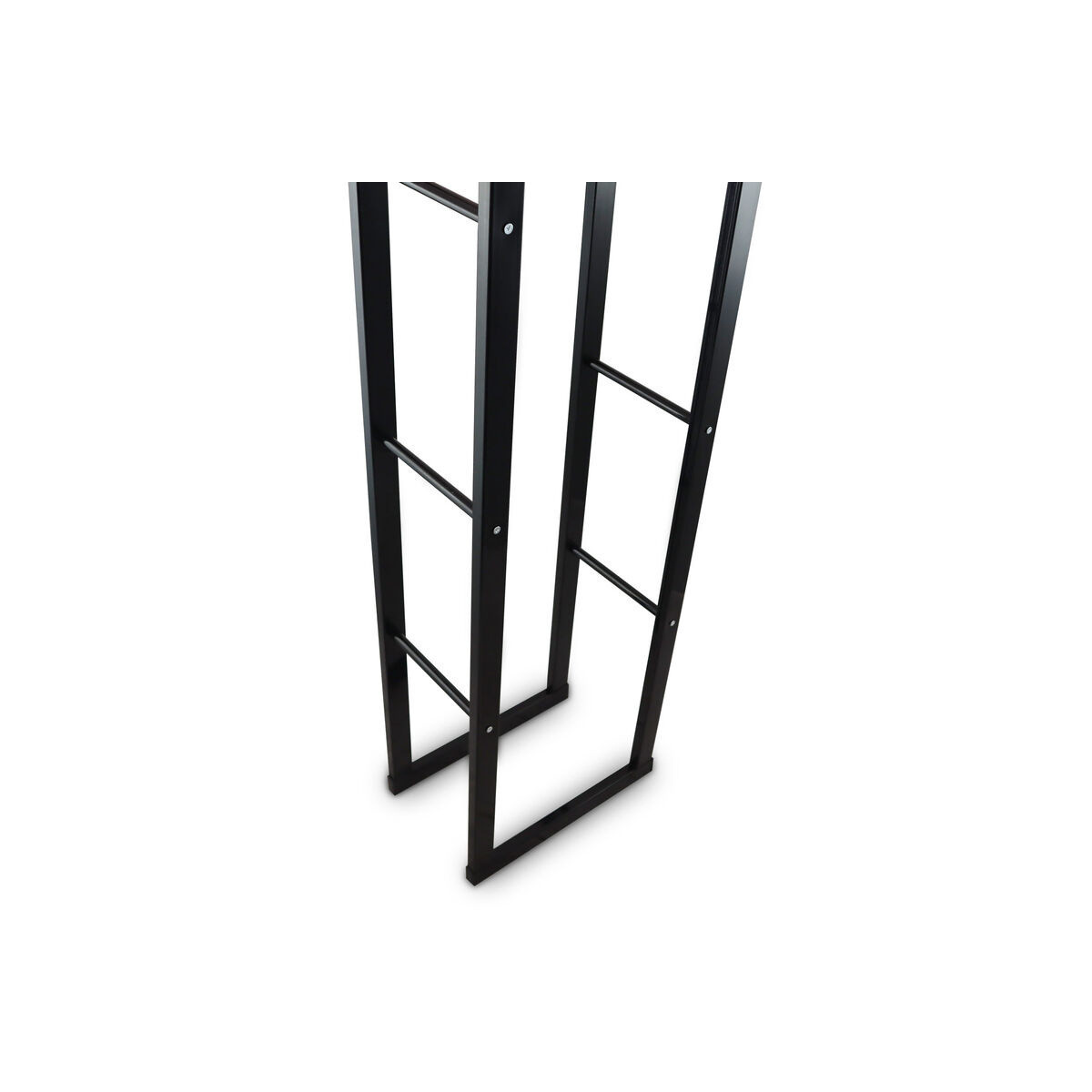 Stâlpi negri pentru lemn cu dimensiunile 40x25x150 cm