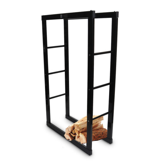 Rackuri de lemn metalice negre 60x25x100 cm