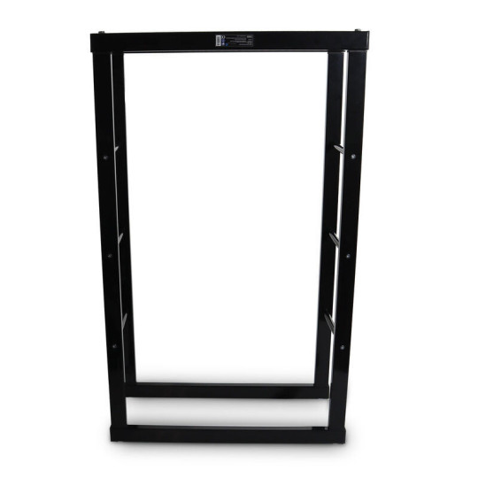 Rackuri de lemn metalice negre 60x25x100 cm