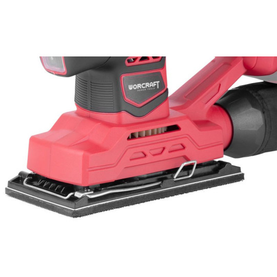 Șlefuitor vibrat Worcraft CFS-S20Li ShareSYS, 20V Li-ion