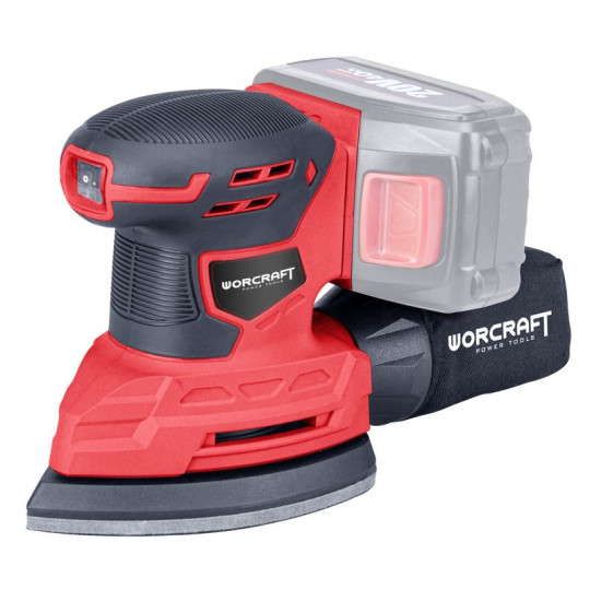 Șlefuitor multifuncțional tip delta Worcraft CPMS-S20Li ShareSYS, 20V Li-Ion