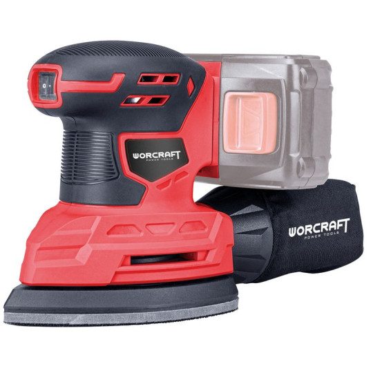 Șlefuitor multifuncțional tip delta Worcraft CPMS-S20Li ShareSYS, 20V Li-Ion