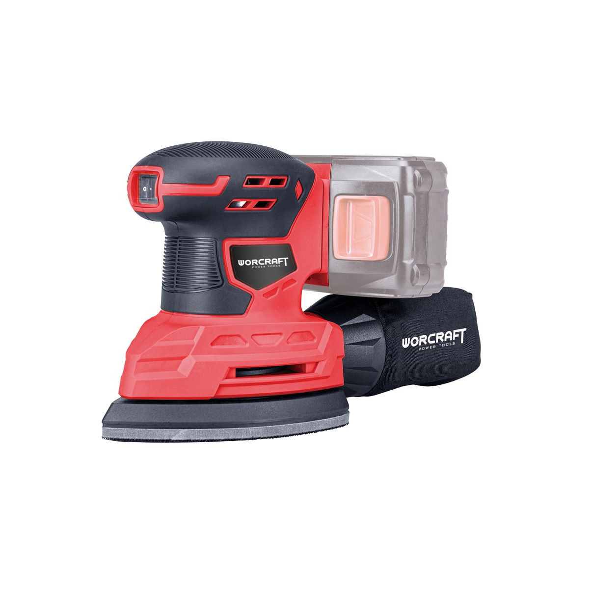 Șlefuitor multifuncțional tip delta Worcraft CPMS-S20Li ShareSYS, 20V Li-Ion