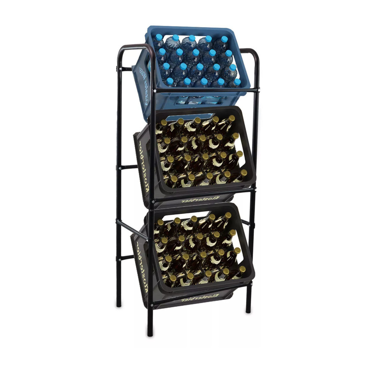 Stand pentru cutii în magazin