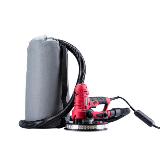 Brusca Worcraft DS08-180, 800W, 180 mm, pentru gips-carton cu sac, lumină LED