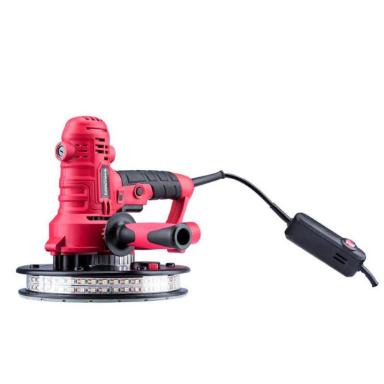 Brusca Worcraft DS08-180, 800W, 180 mm, pentru gips-carton cu sac, lumină LED