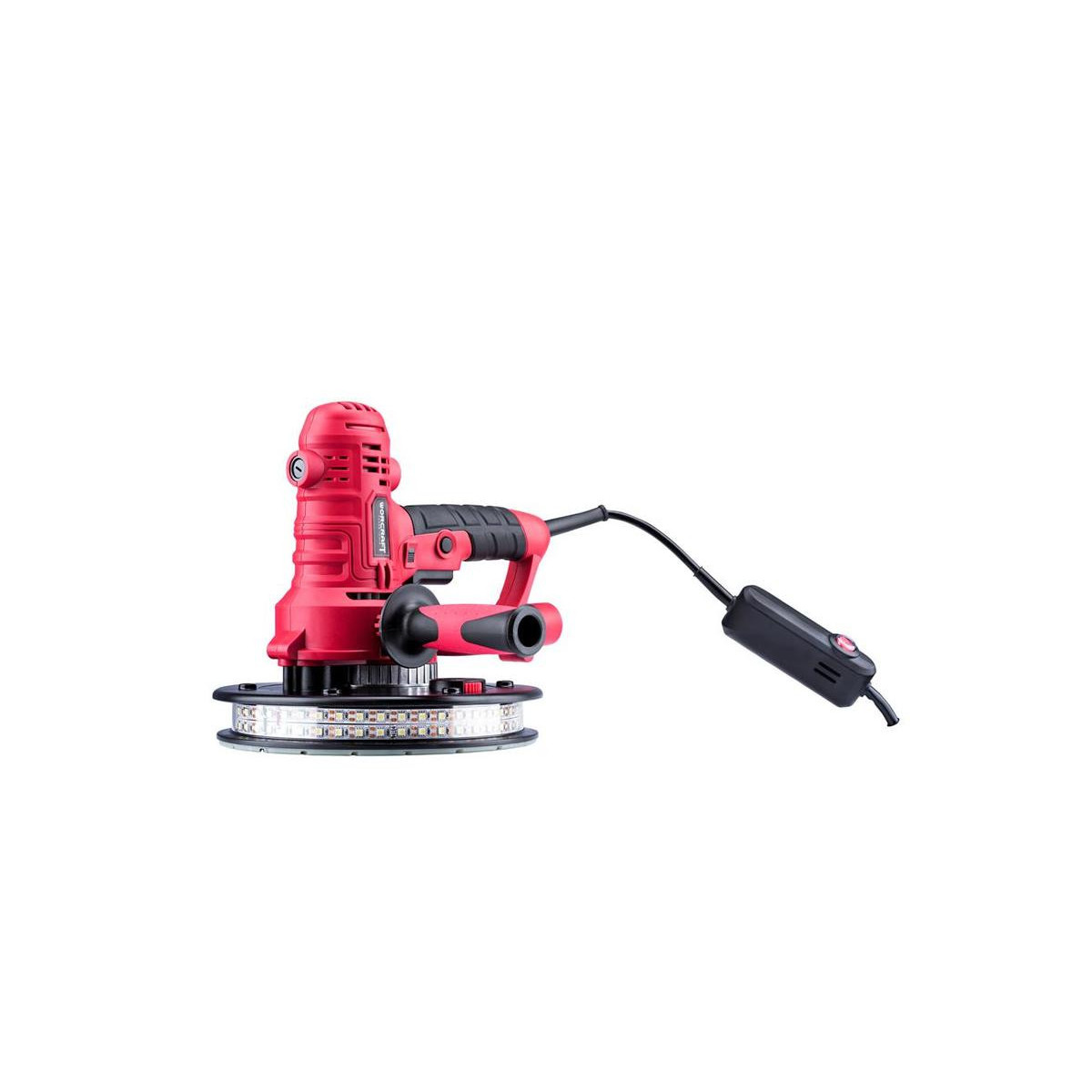 Brusca Worcraft DS08-180, 800W, 180 mm, pentru gips-carton cu sac, lumină LED