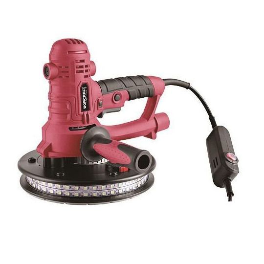 Brusca Worcraft DS08-180, 800W, 180 mm, pentru gips-carton cu sac, lumină LED