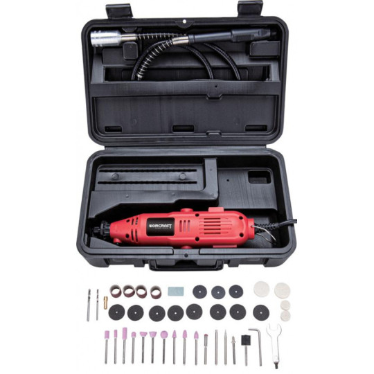 Mini polizor drept Worcraft EMG01-42, 135W, pentru găurire și șlefuire