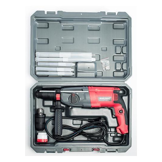 Ciocan cu cap schimbabil Worcraft RH09-26C, 820W, SDS+, QuickHD
