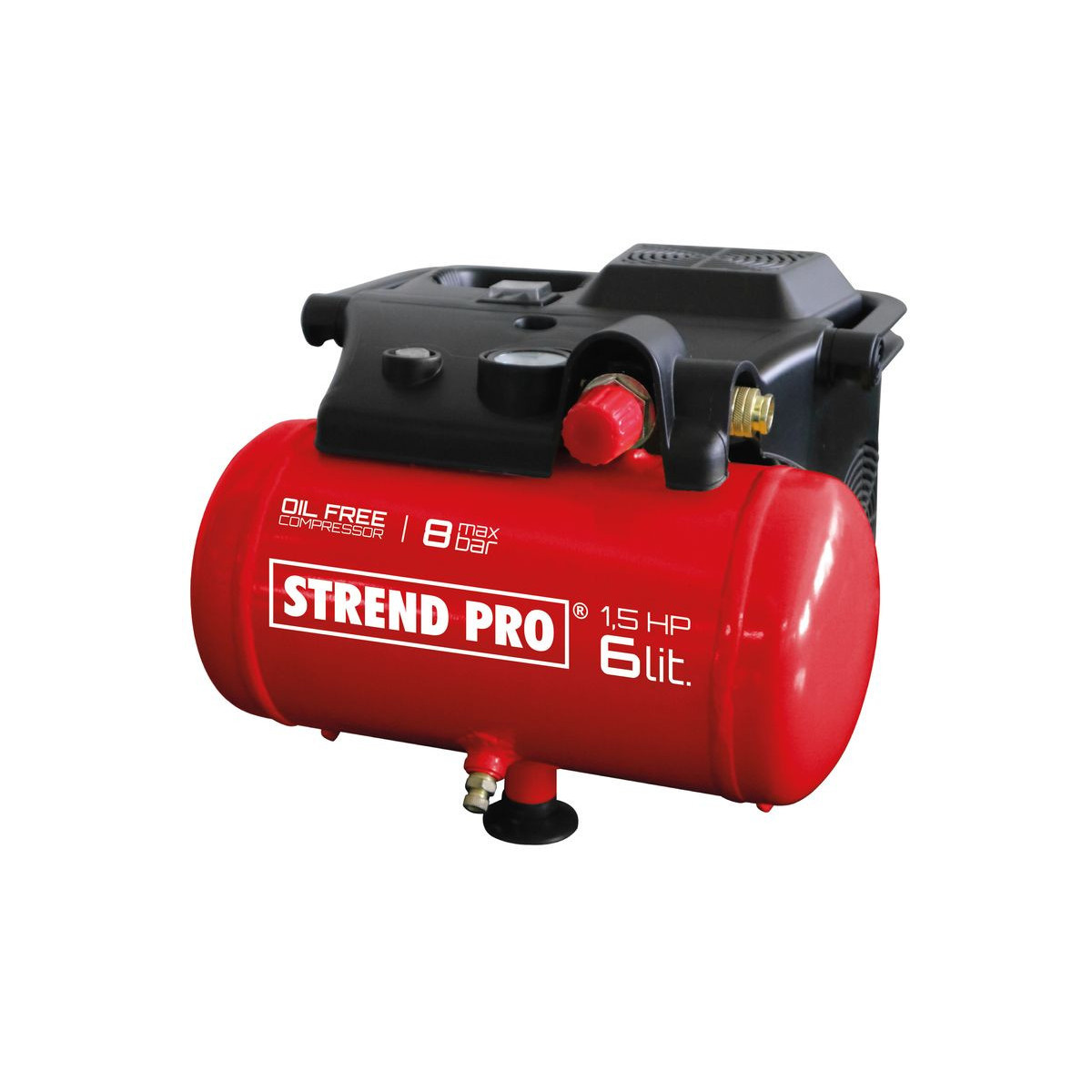 Kompresor BOF1506, fără ulei, 1,1 kW, 6 lit.