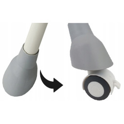 Scaun pentru hrănirea copiilor, de culoare roz, 4 în 1