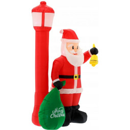 Sărbătorile de Crăciun iluminat Santa 180 cm