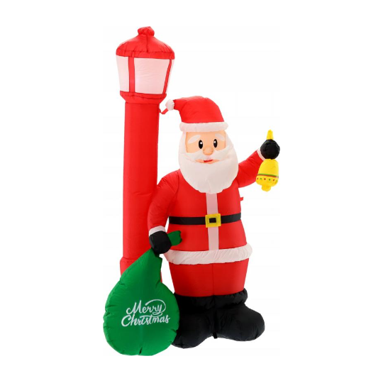 Sărbătorile de Crăciun iluminat Santa 180 cm