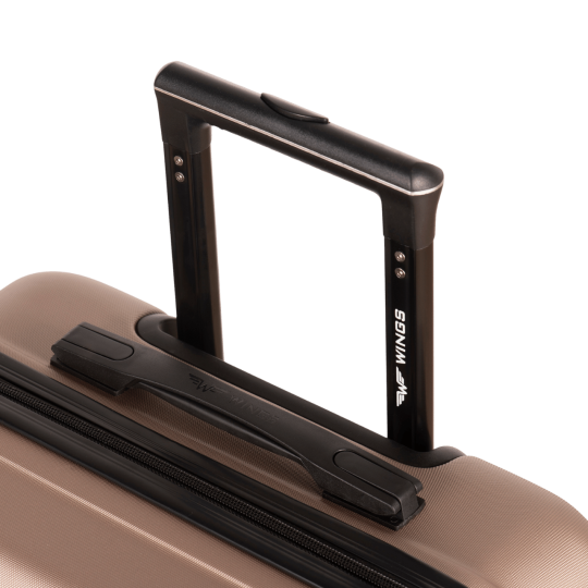 Mediu valiză de călătorie Wings NEAGRĂ