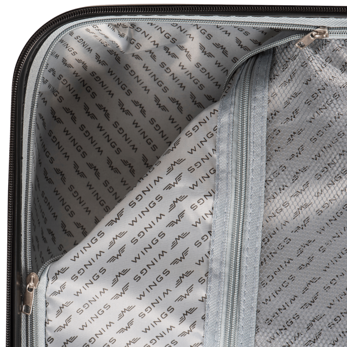 Mediu valiză de călătorie Wings NEAGRĂ