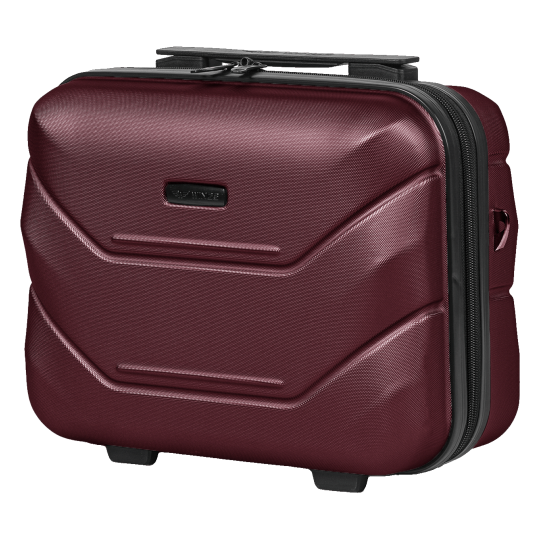 Kufăr de călătorie pentru cosmetice Wings burgundy