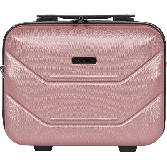 Koffertă cosmetică de călătorie Wings roz.