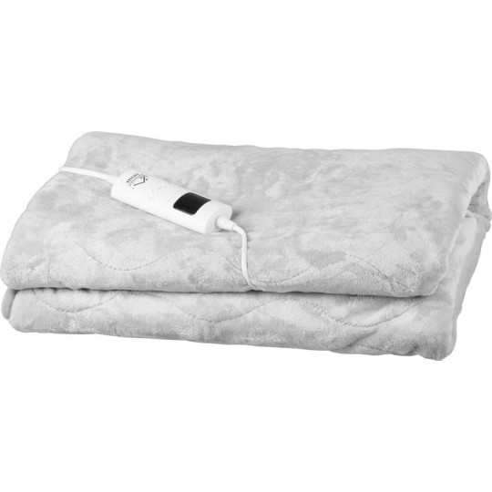 Pătură de flanel gri termică, 180x130cm