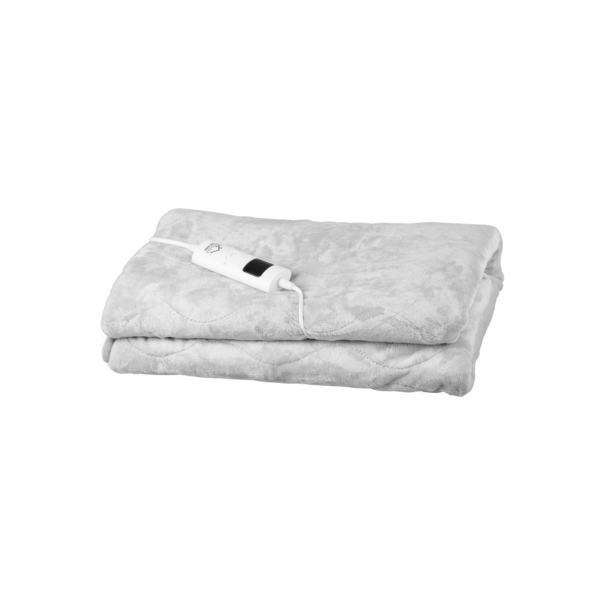 Pătură de flanel gri termică, 180x130cm