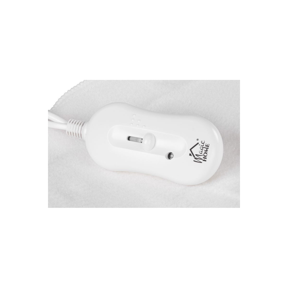 Pătură termică pentru pat 2 în 1, pătură albă, 80x150 cm