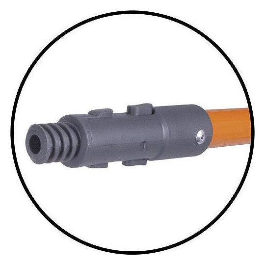 Bară telescopică EP31, 1.8–3.6 m, mâner pentru mătură